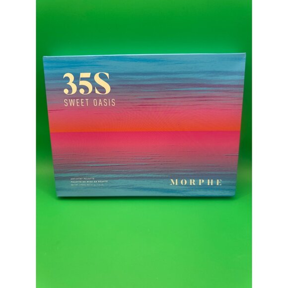 Morphe 35S Sweet Oasis Eyeshadow Palette 35 Shades Blendable Pigmented Vibrant C - Picture 1 of 8